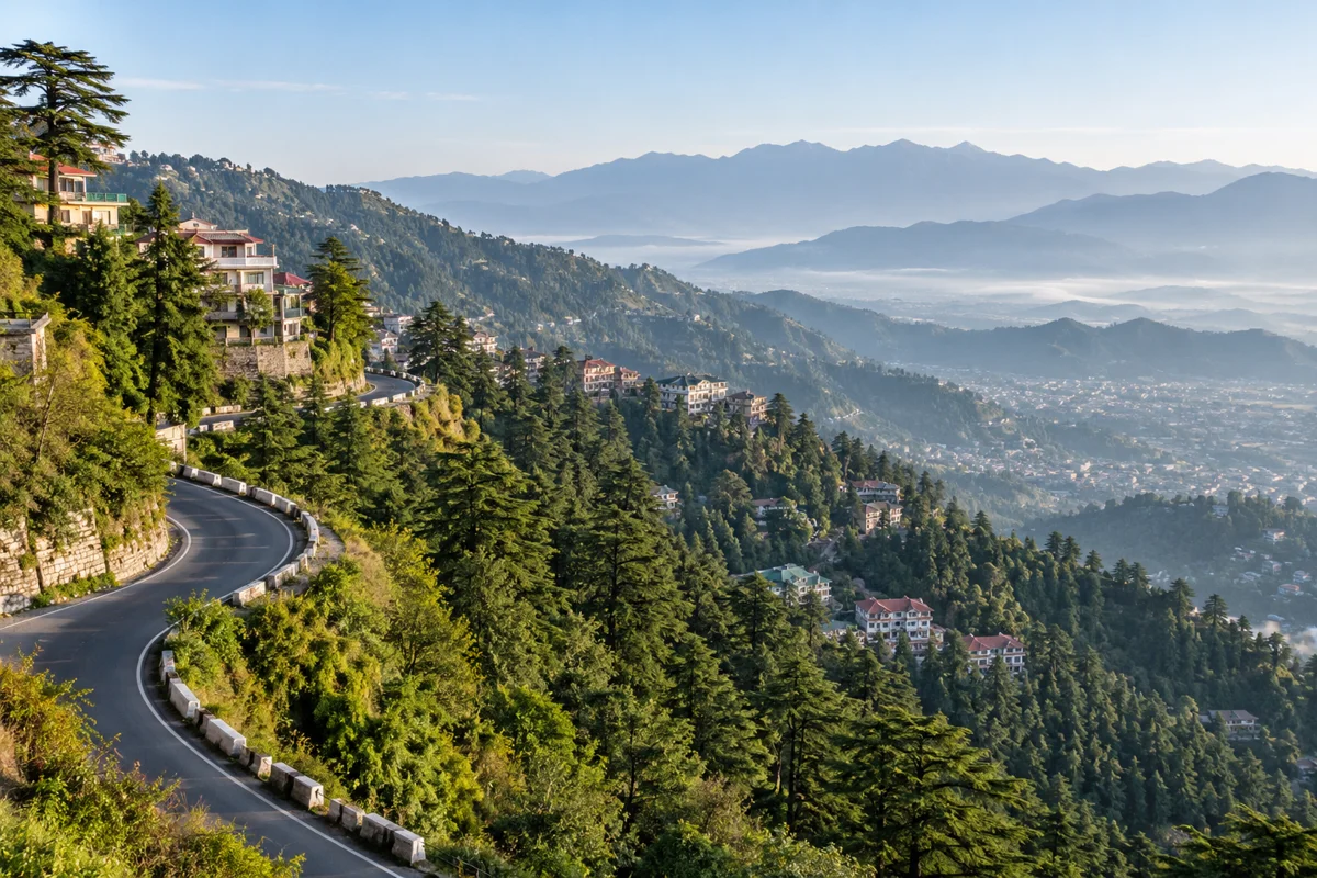 Mussoorie destination scenery