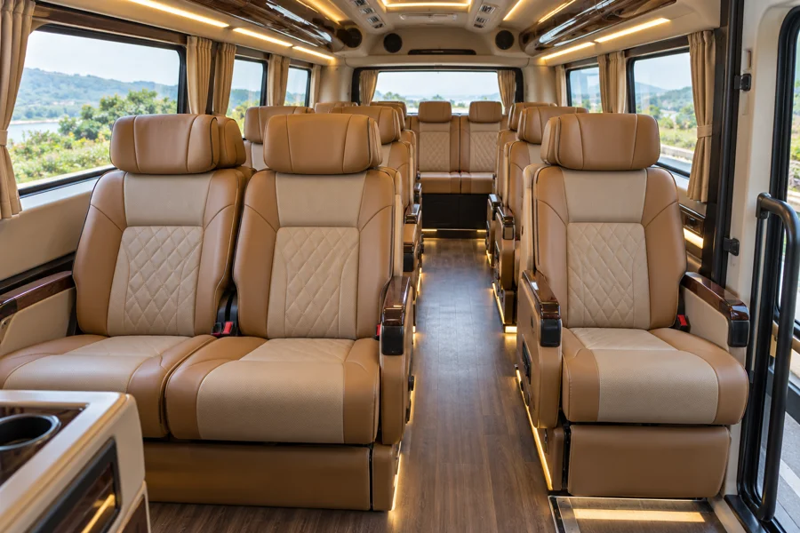 15 Seater Maharaja Urbania cabin or vehicle reference