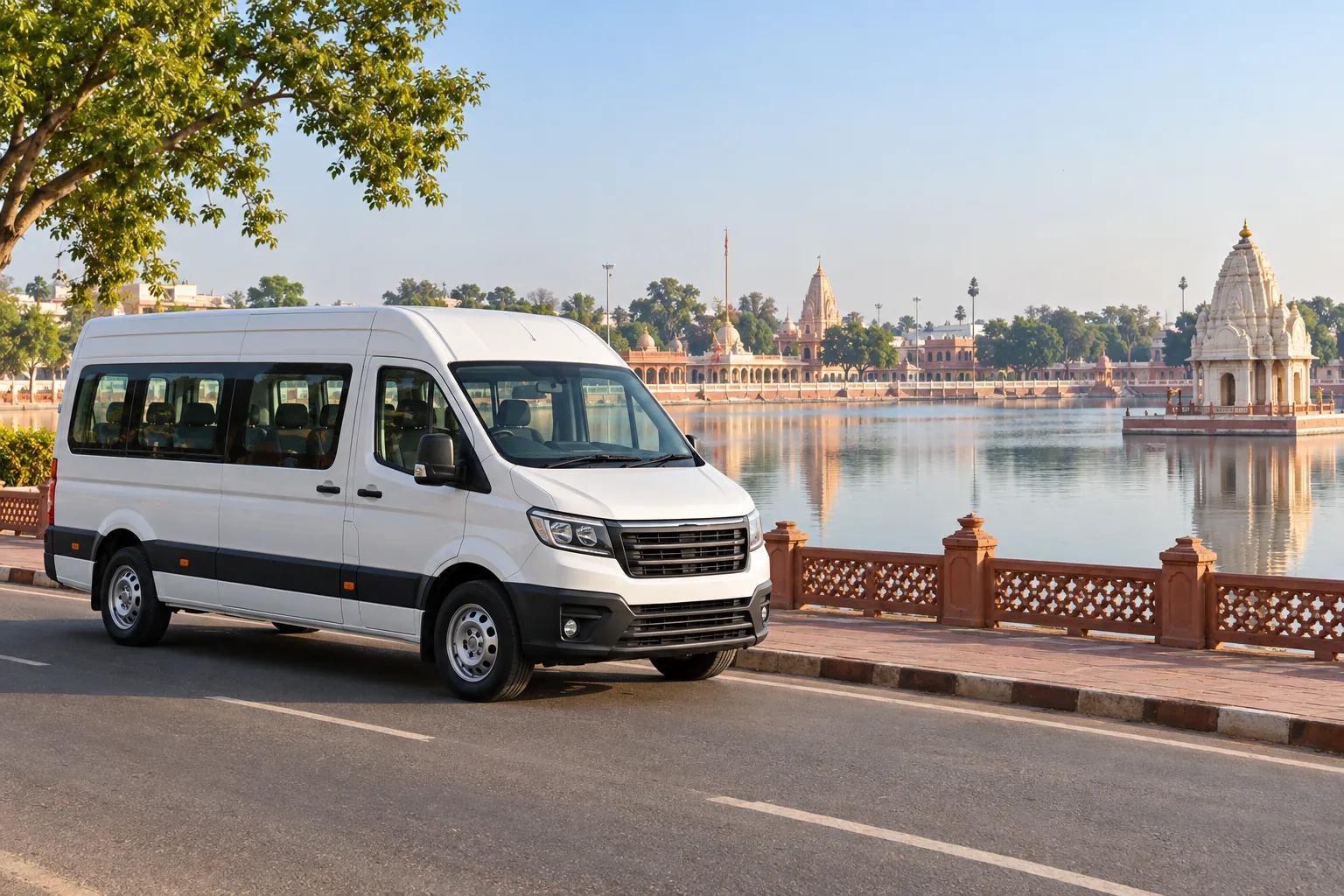 Kurukshetra group road travel illustration
