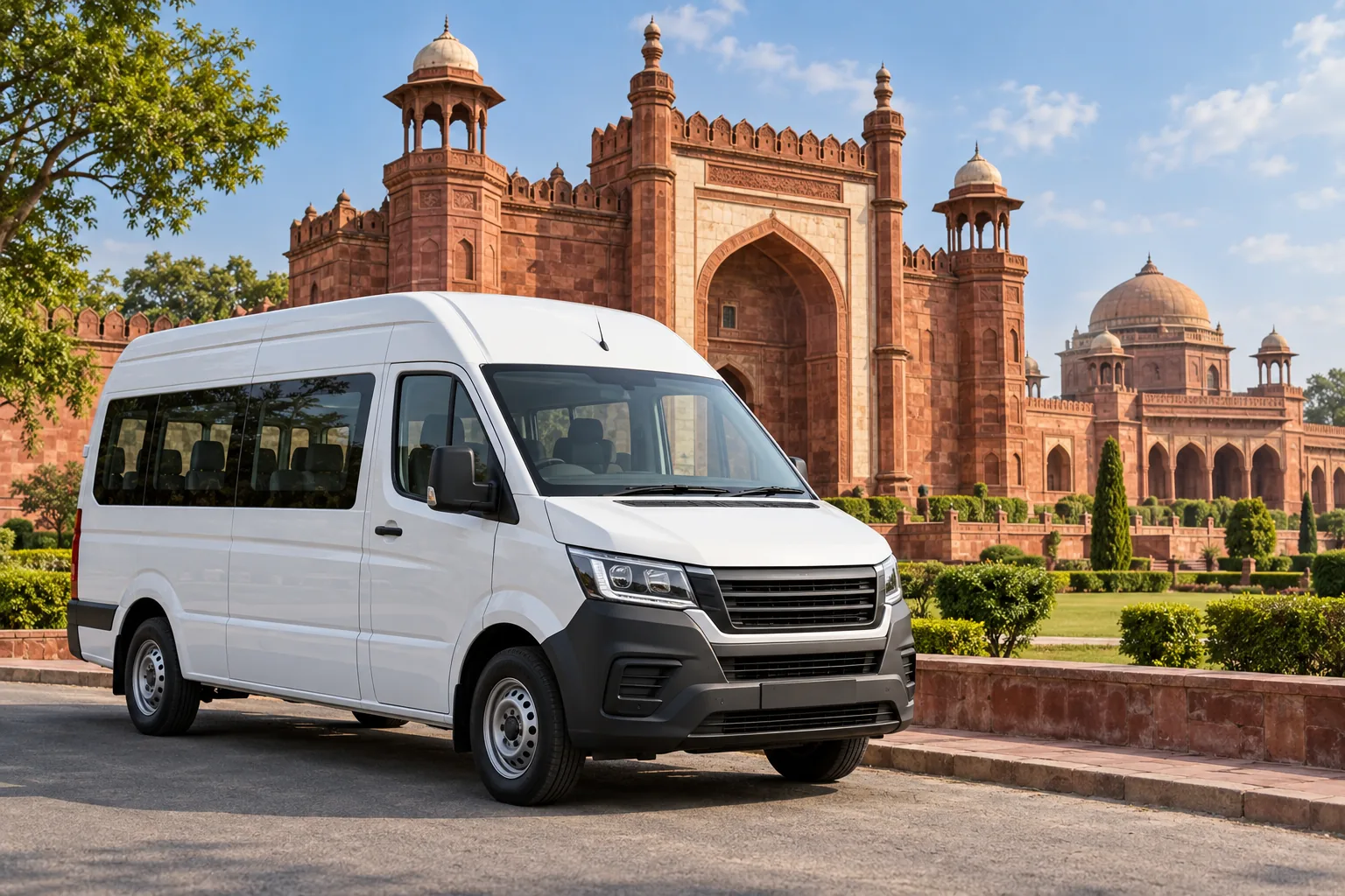 Panipat group road travel illustration