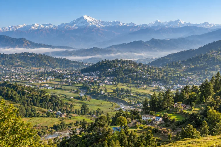 Pithoragarh destination travel illustration