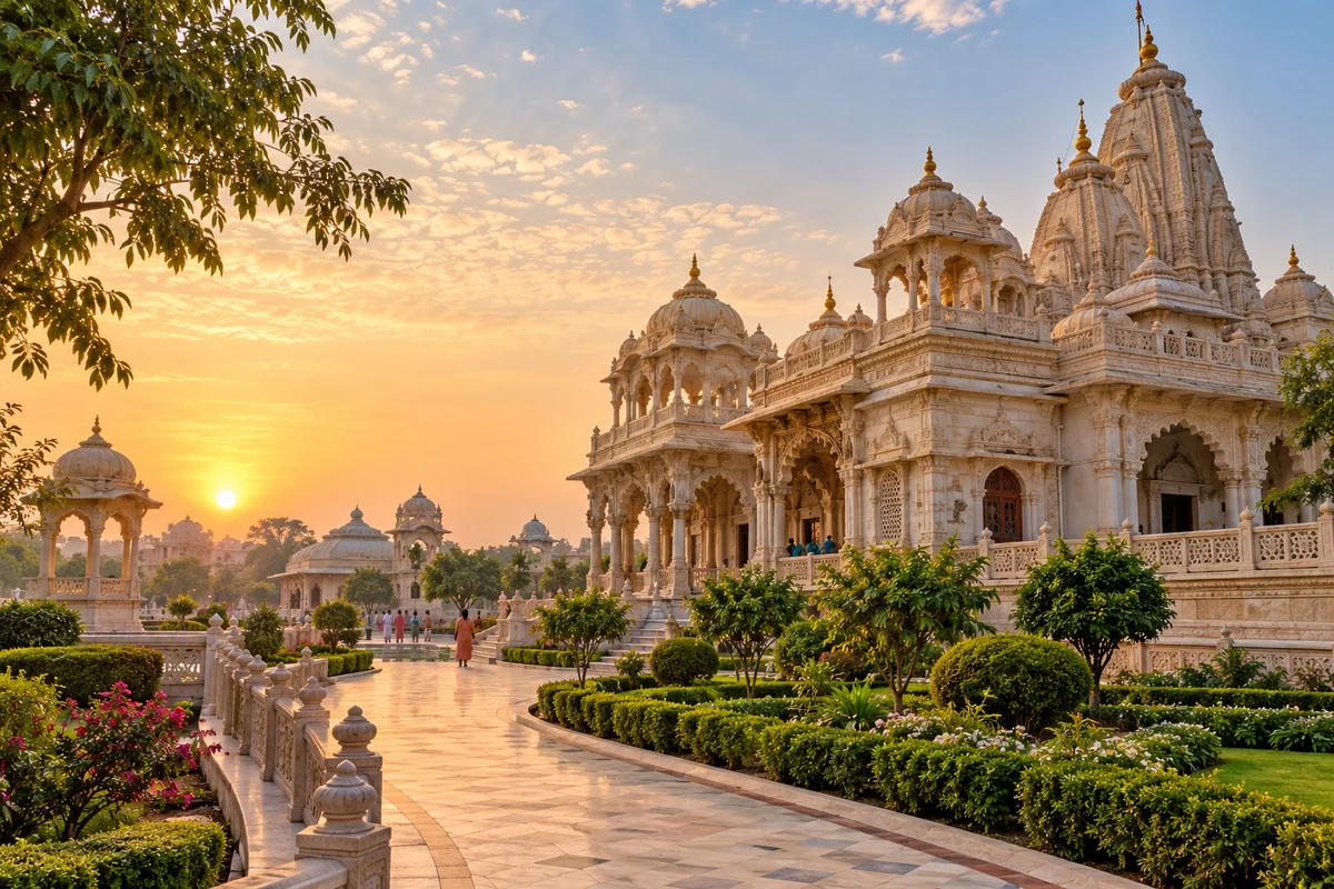 Mathura, Vrindavan, Govardhan & Barsana destination landscape