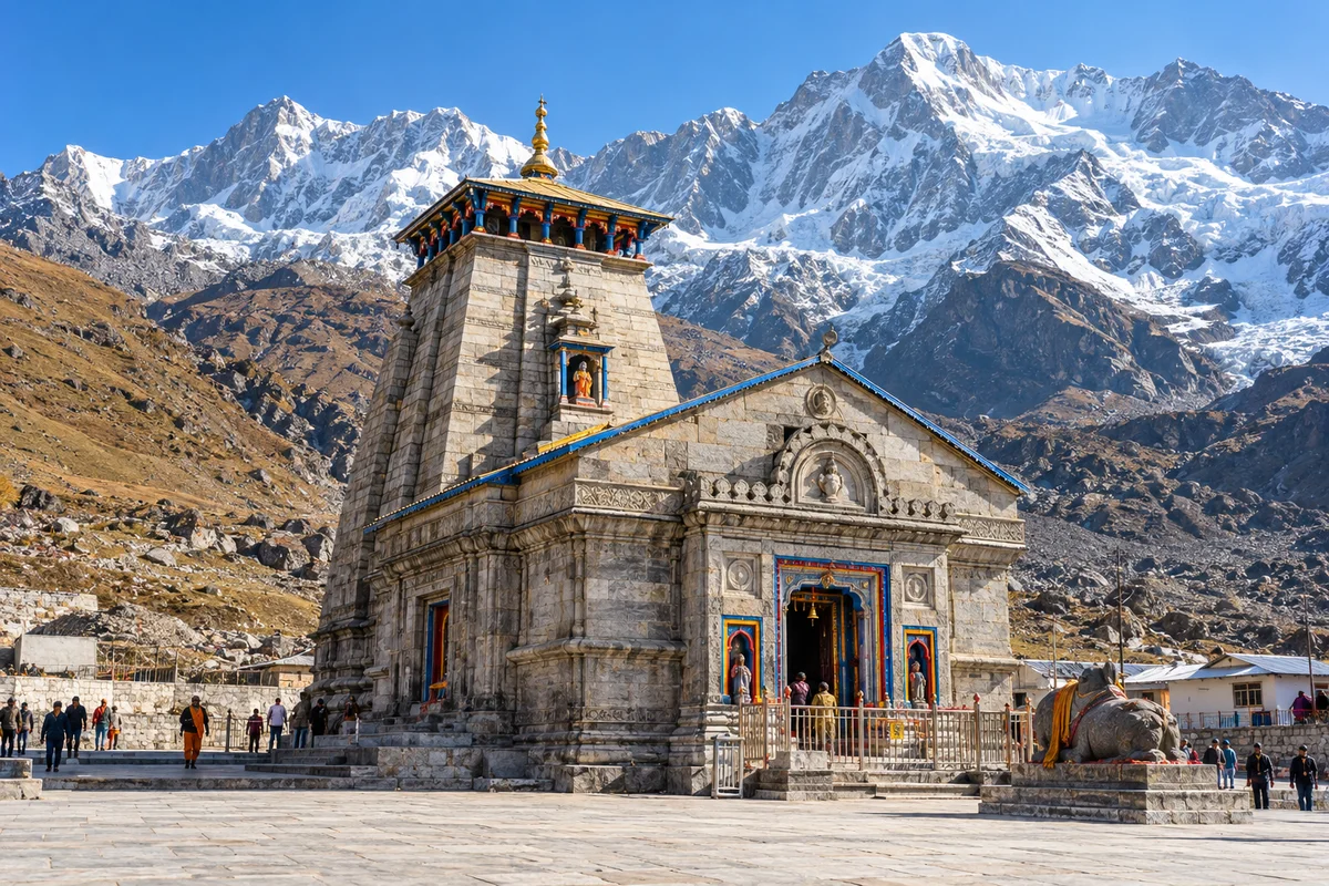 Kedarnath & Badrinath Do Dham destination landscape
