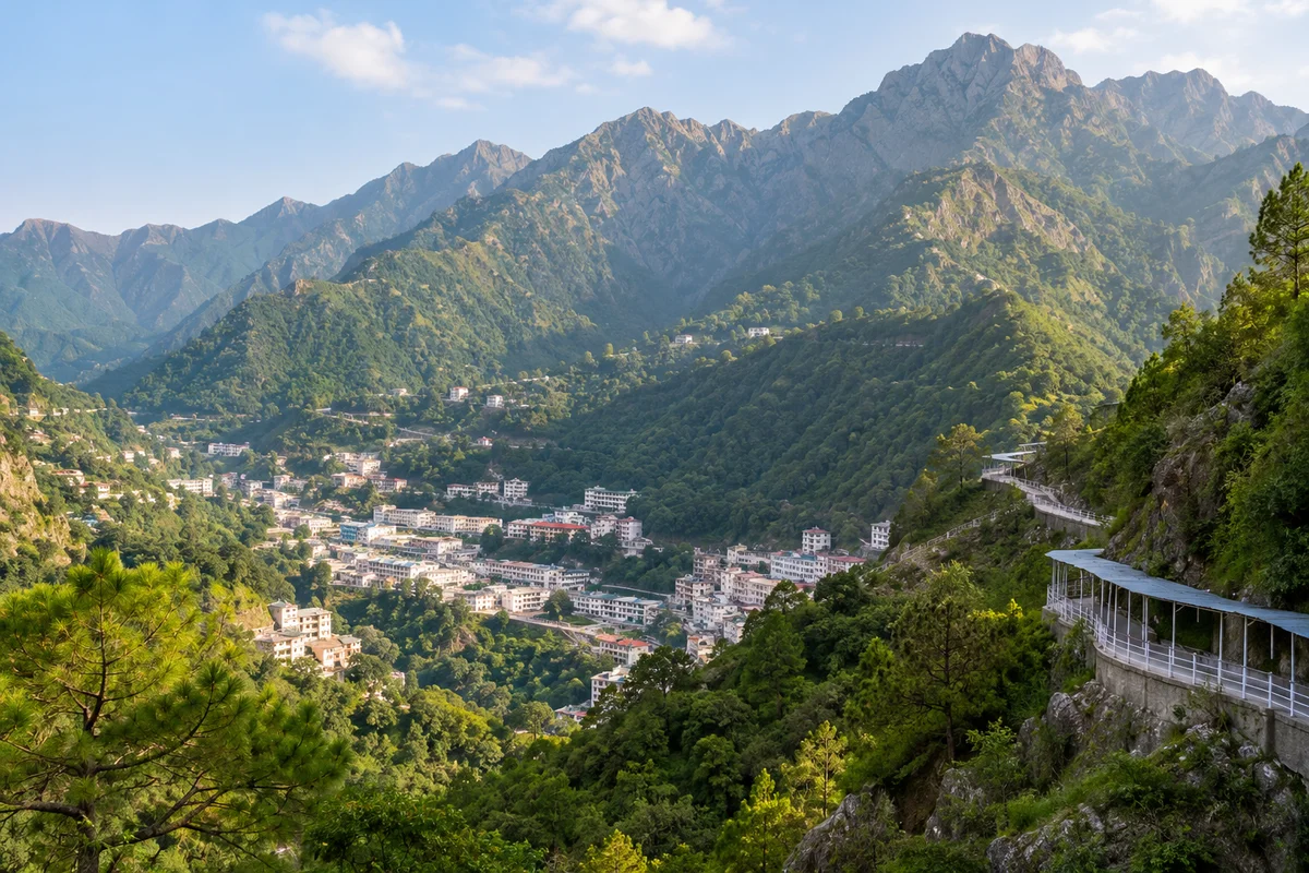 Vaishno Devi & Shiv Khori destination landscape