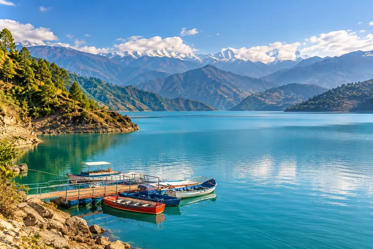 Tehri destination travel illustration