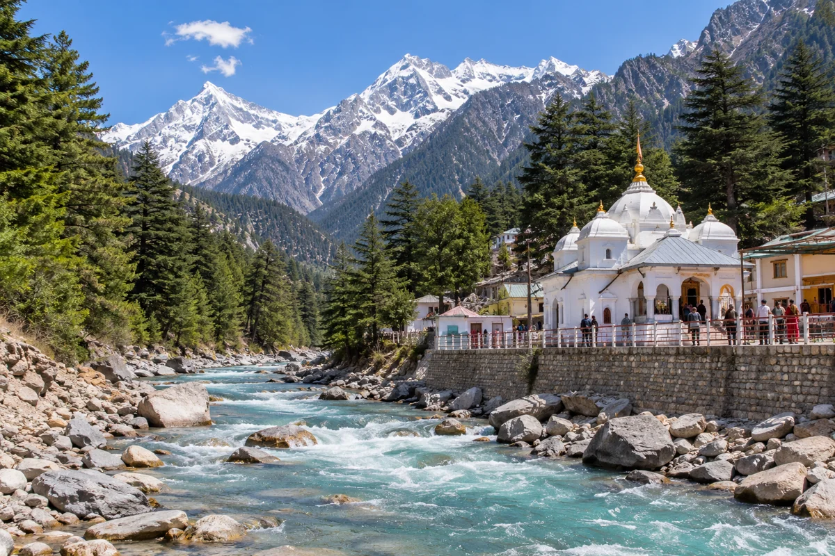 Harsil Gangotri travel scenery