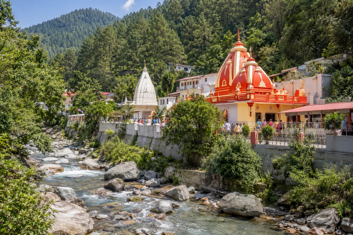 Nainital Kainchi Dham Circuit travel scenery