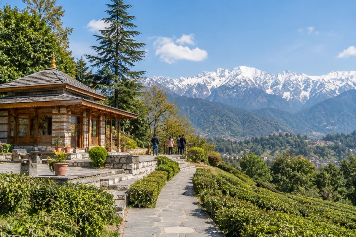 Palampur travel scenery