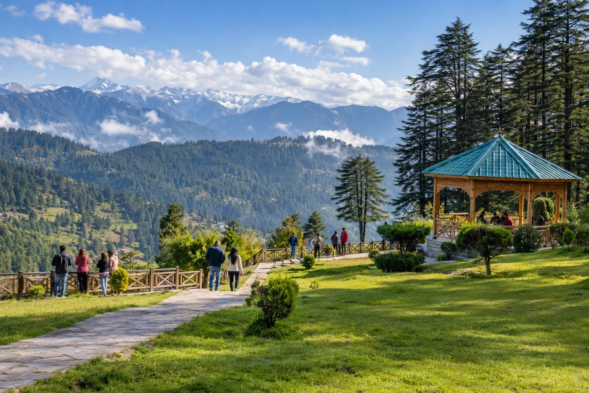 Patnitop travel scenery