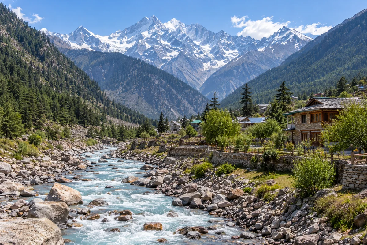 Sangla Chitkul travel scenery