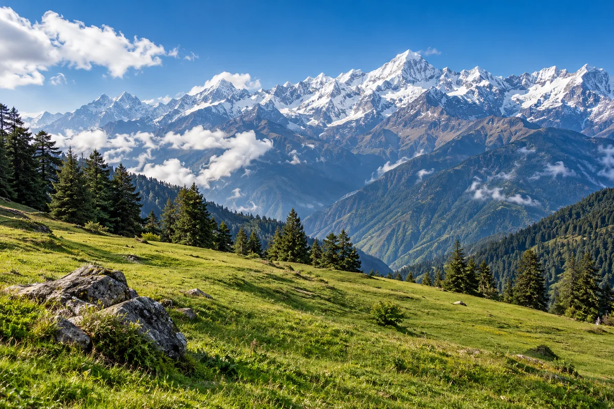 Auli & Joshimath destination landscape