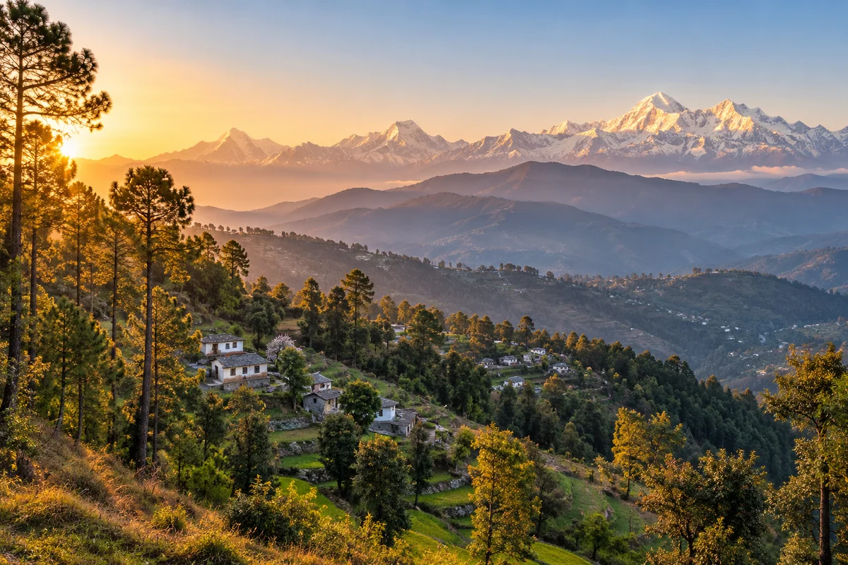 Ranikhet & Kausani destination landscape