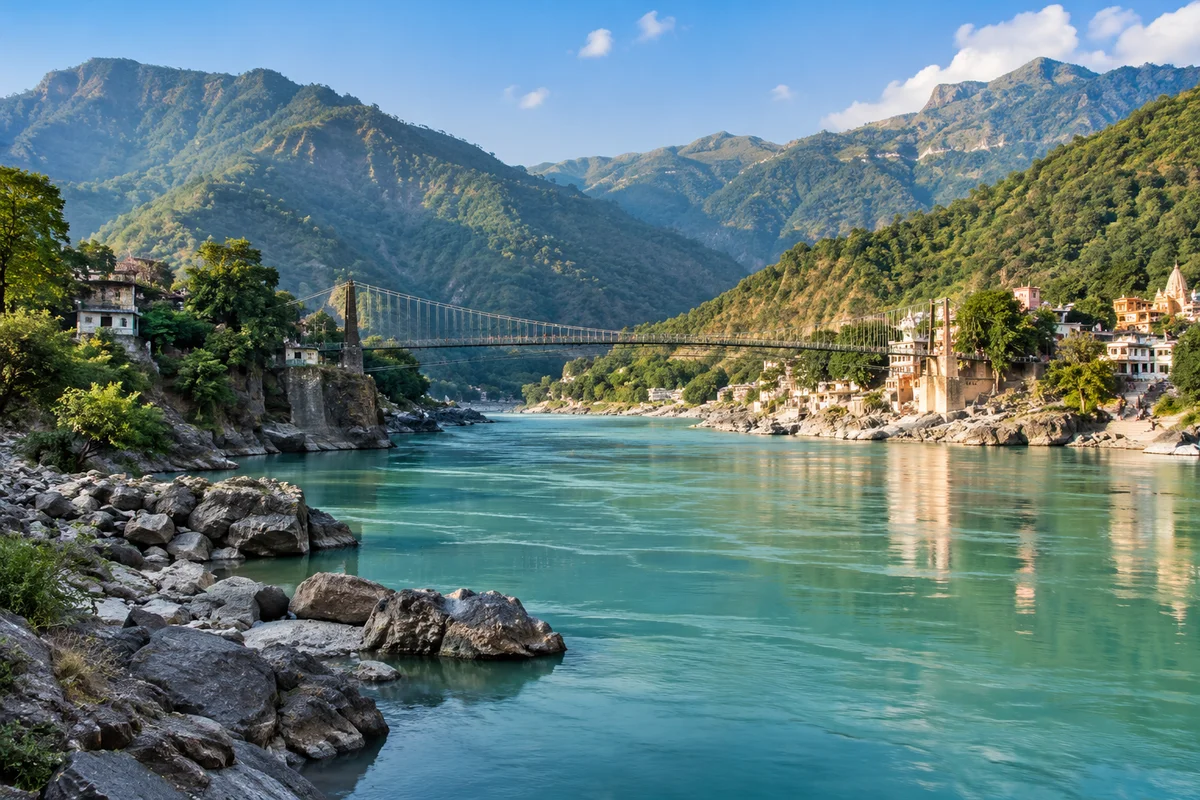 Rishikesh & Mussoorie destination landscape