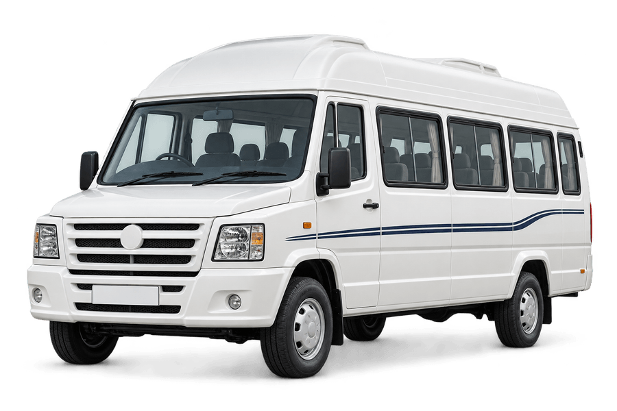 Tempo Traveller vehicle illustration