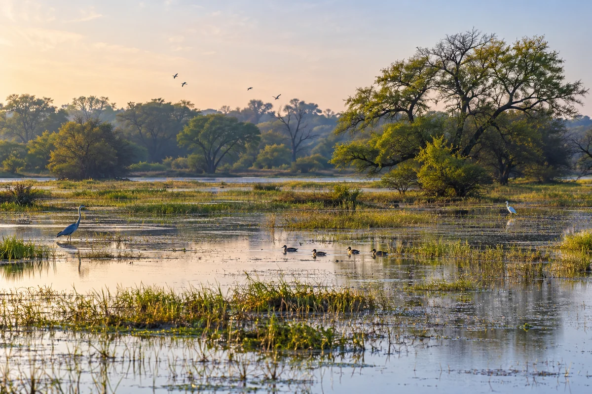 Bharatpur Birdwatching destination scenery