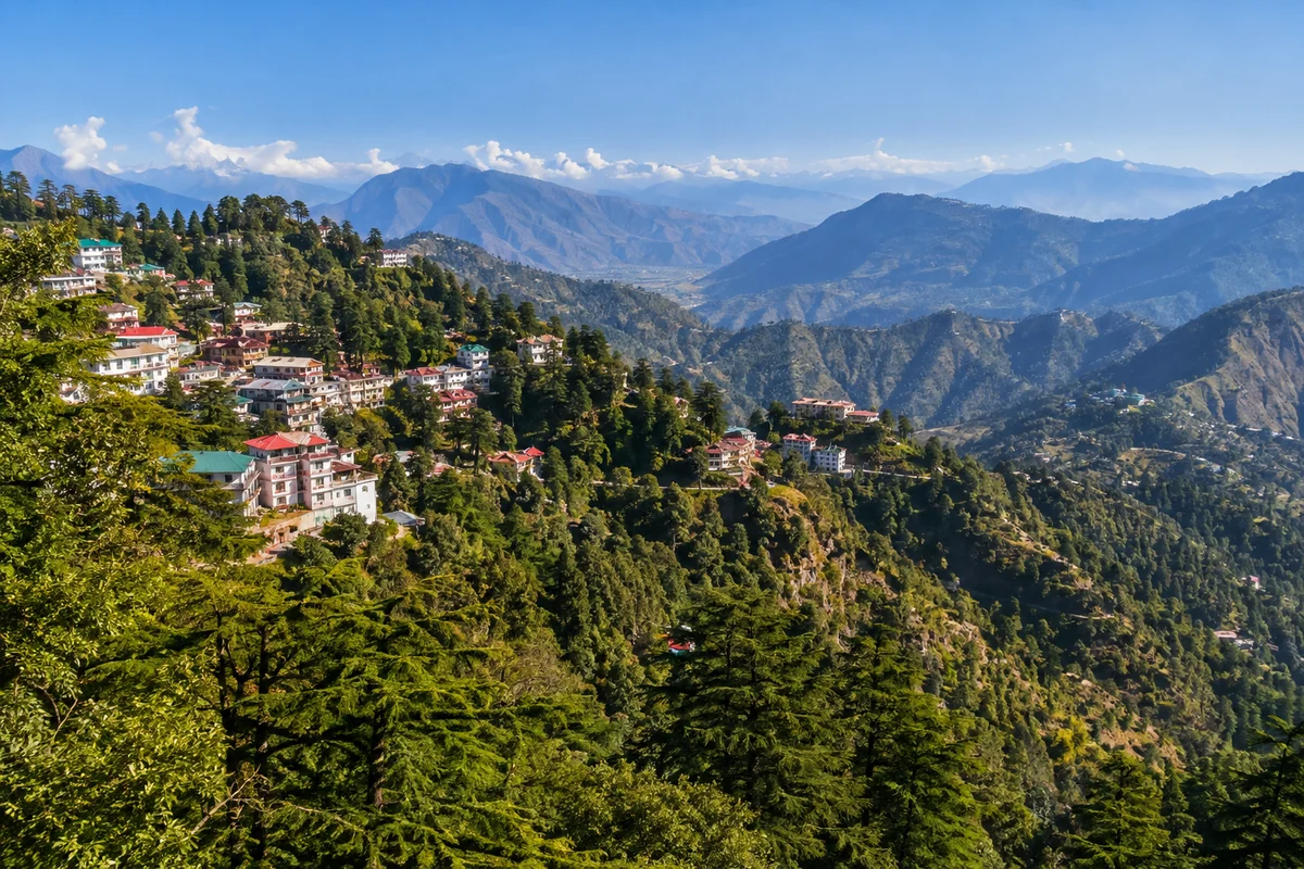 Mussoorie destination scenery