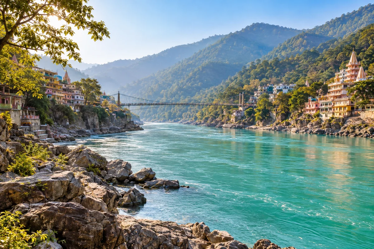 Rishikesh destination landscape