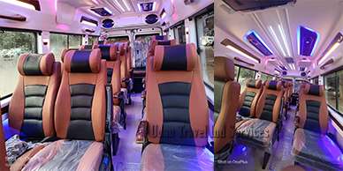 16 Seater Tempo Traveller Hire In Jaipur