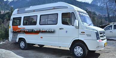 13 Seater Tempo Traveller Hire Faridabad