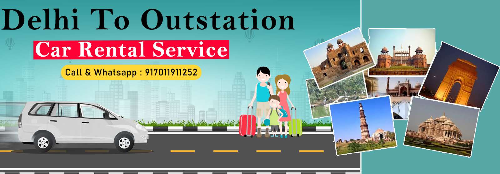 Car rental service in Delhi